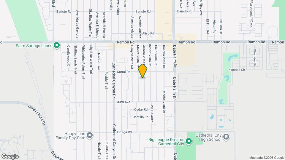 32655 Aurora Vista Rd Map and Location Details