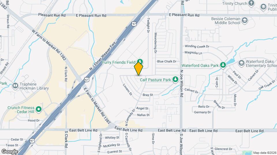 652 Lowe Dr Map and Location Details