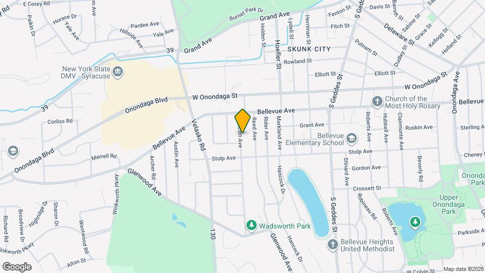 151 Wolcott Ave Map and Location Details