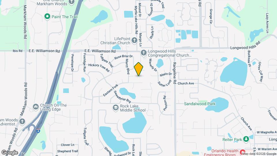 947 Citrus Wood Ct Map and Location Details
