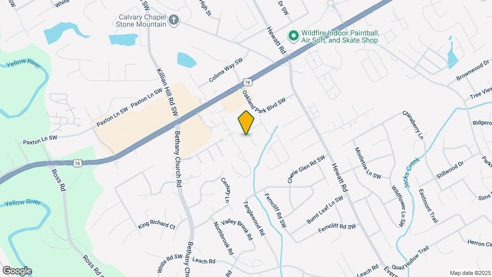 3727 Oakland Spring Ct Map and Location Details