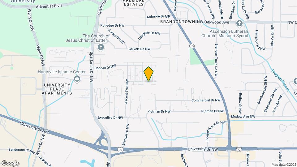 4421 Torrance Dr NW Map and Location Details