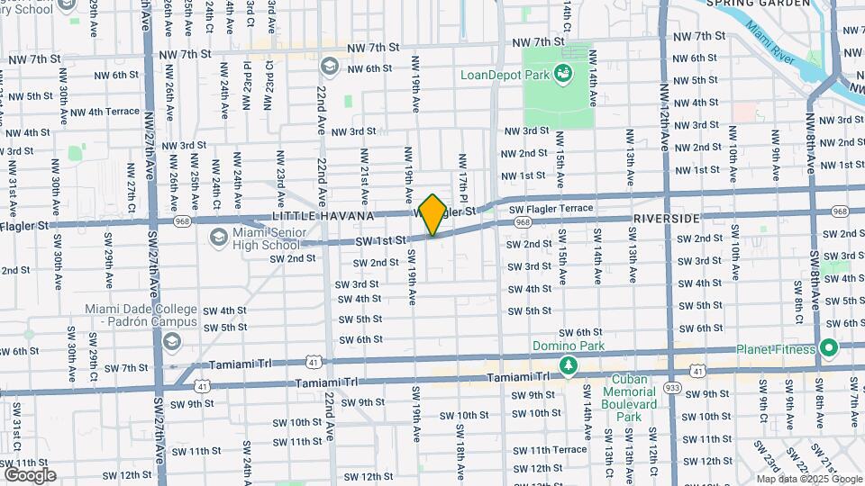 107 SW 18th Ct Map and Location Details