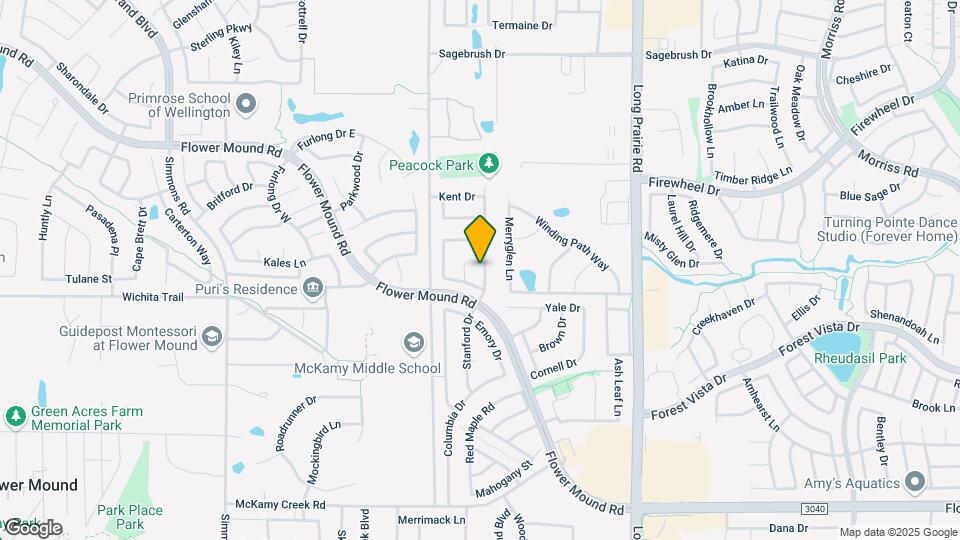 2713 Stanford Dr Map and Location Details