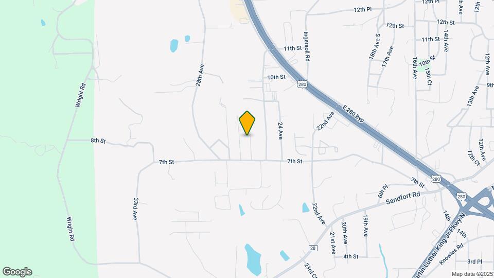 721 Pine Hill Ct Map and Location Details