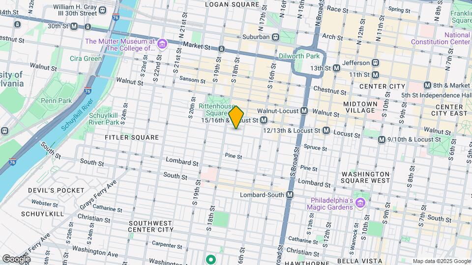 1715 Spruce St Map and Location Details