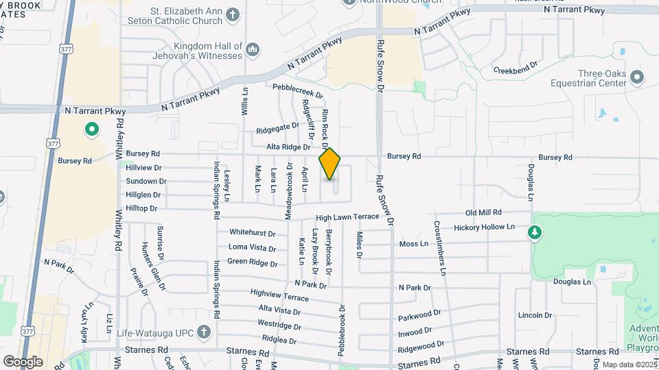8221 Grayson Way Map and Location Details