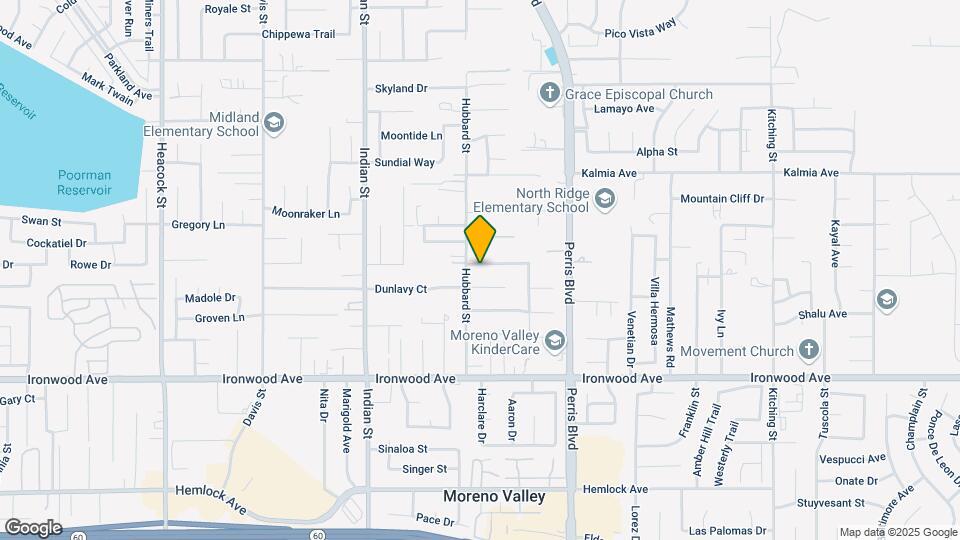 24787 Valecrest Dr Map and Location Details