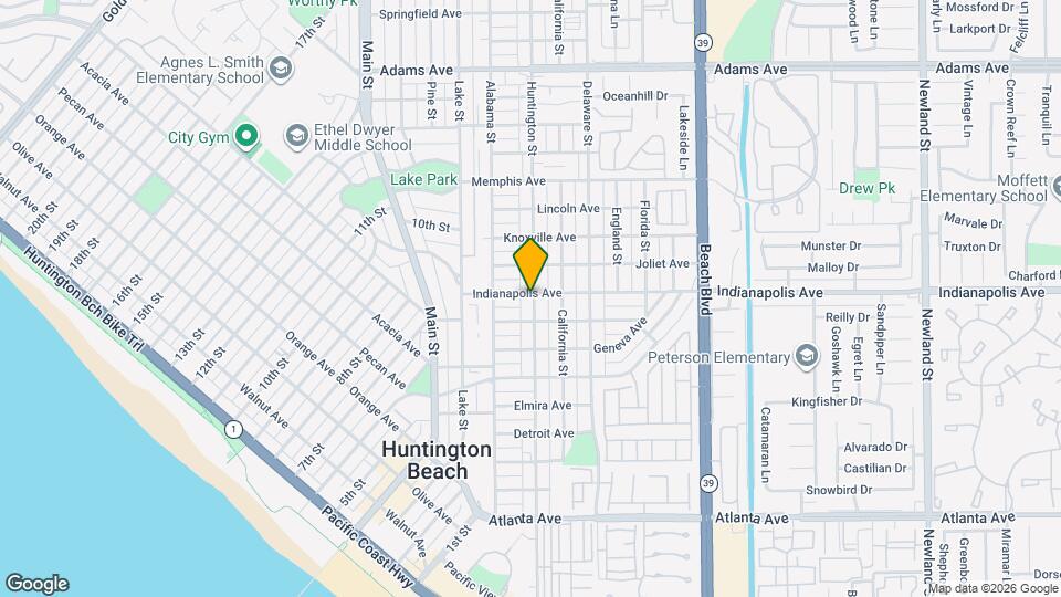 819 Huntington St Mapa y Detalles de la Ubicación