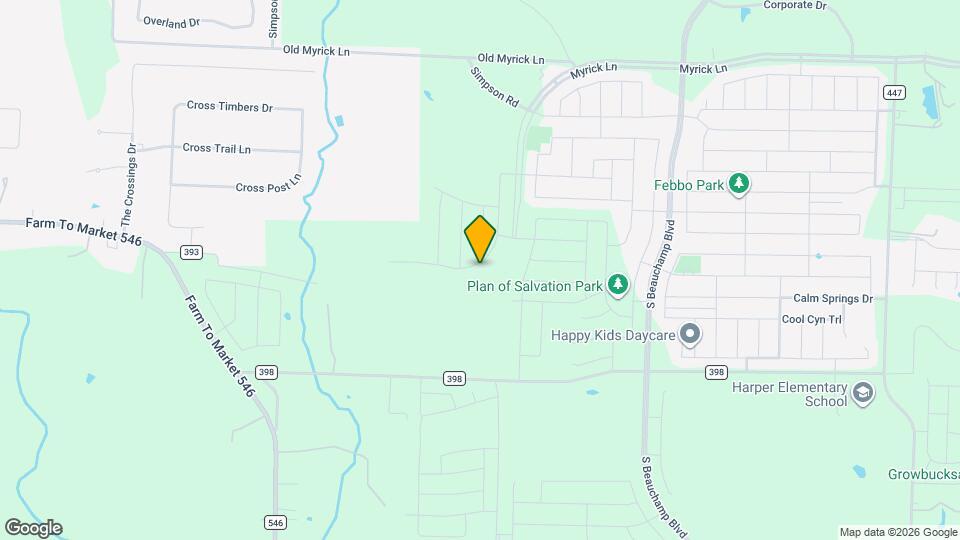 1426 Tramore Wy Map and Location Details