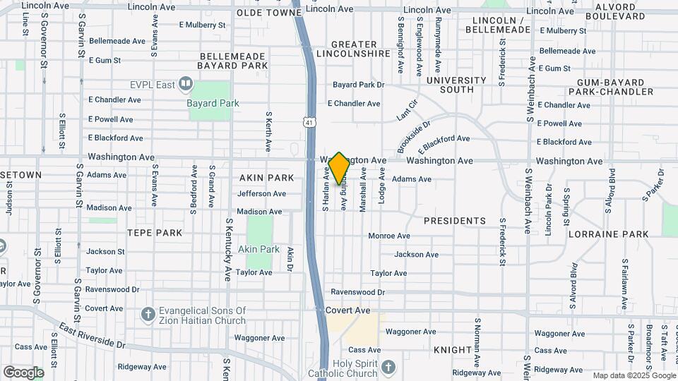 1113 Henning Ave Map and Location Details