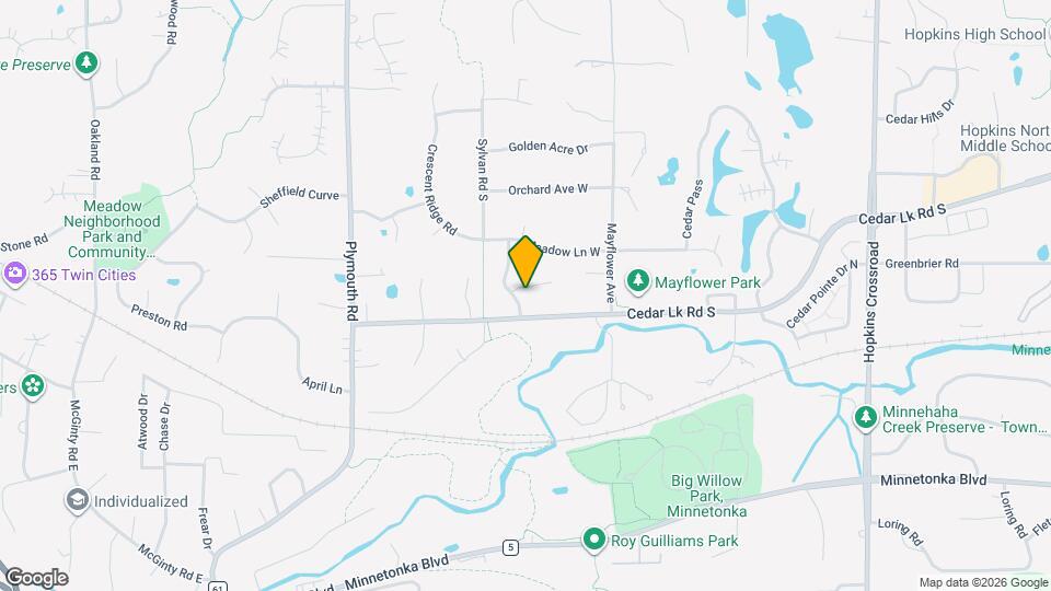 12215 Westridge Ln Mapa y Detalles de la Ubicación