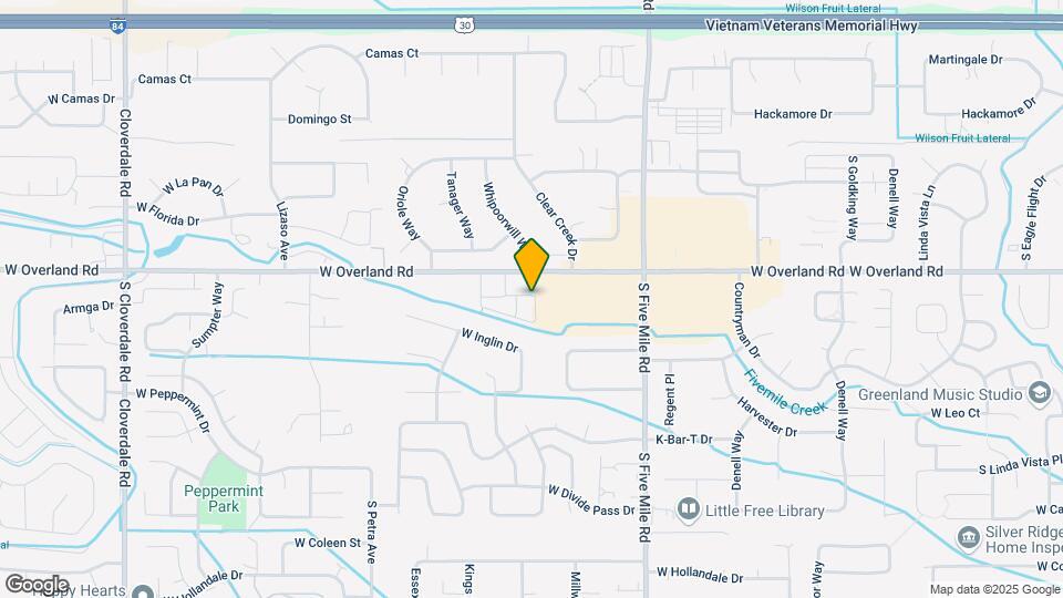 1651 S Arborwood Ln Map and Location Details