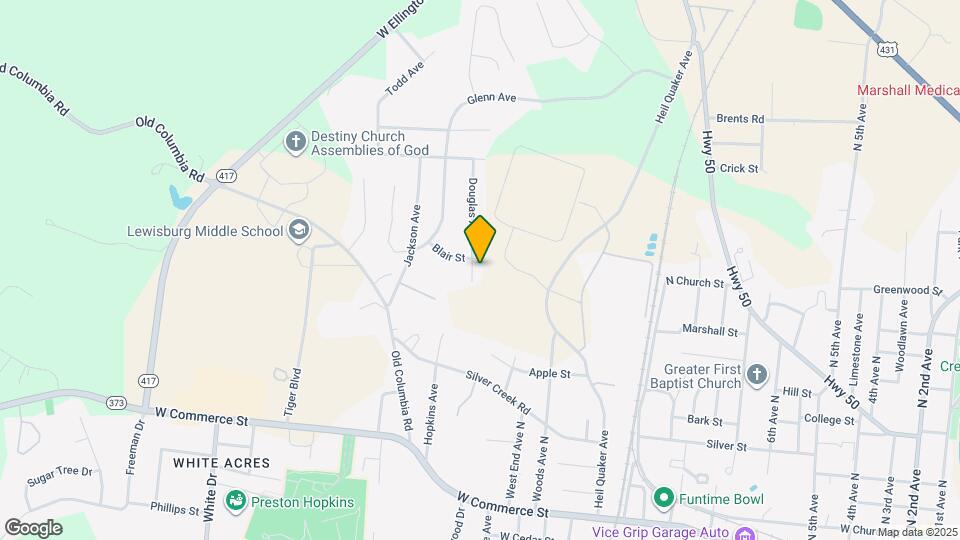 577 Douglas Ave Map and Location Details