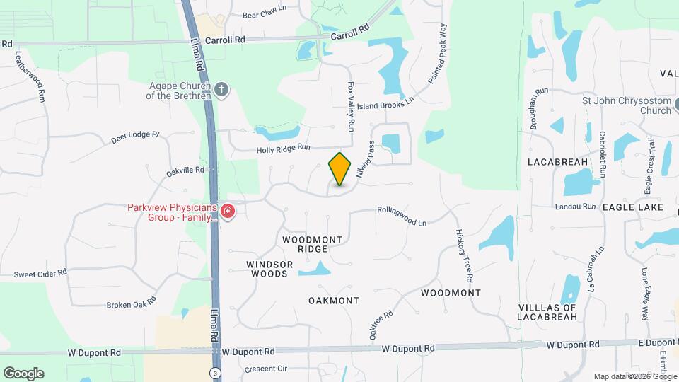 1120 Winnsboro Pass Map and Location Details