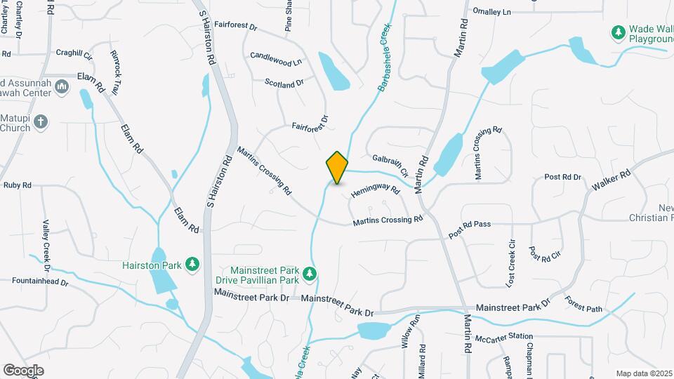 849 Hemingway Ct Map and Location Details