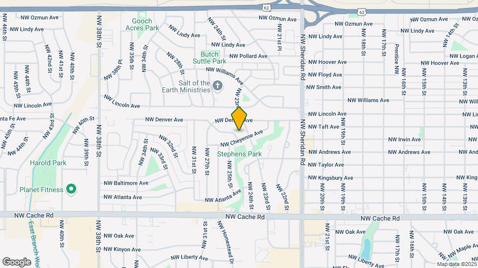 2005 NW 24th St Map and Location Details