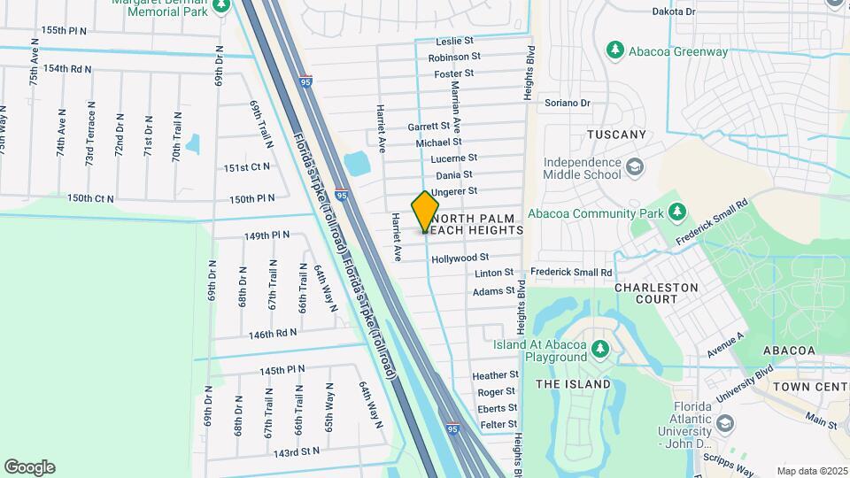 6321 Pompano St Map and Location Details