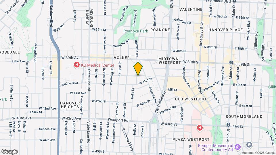 1125 W 40th St Mapa y Detalles de la Ubicación
