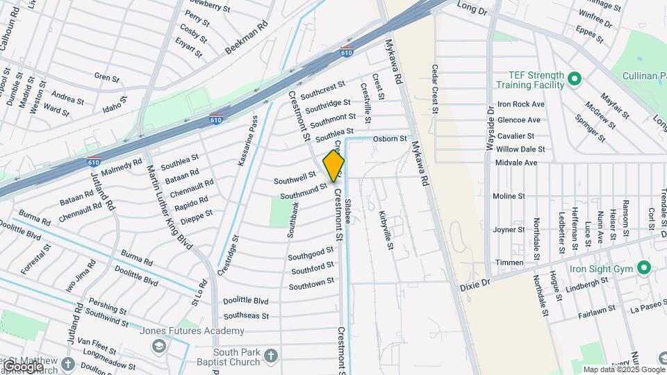5946 Southmund St Mapa y Detalles de la Ubicación