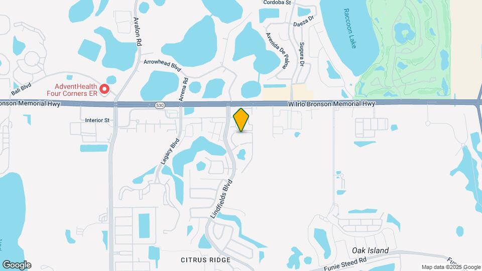 8710 Rain Forest Pl Map and Location Details