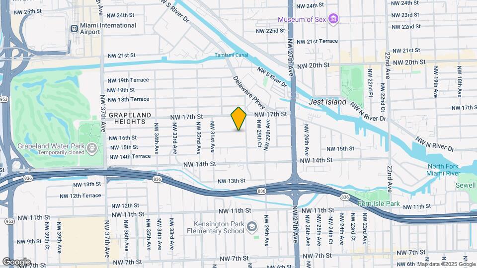 3020 NW 16th St Map and Location Details