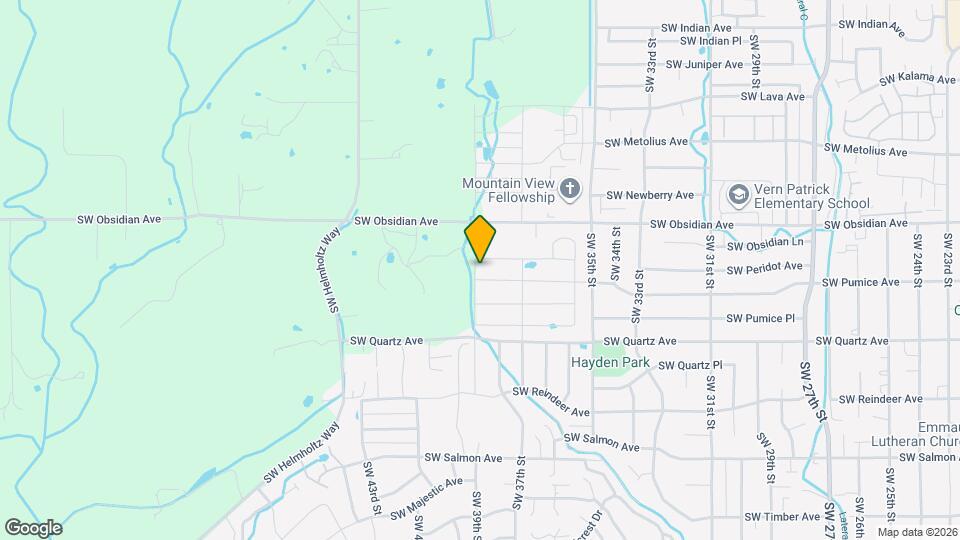 4111 SW Pumice Ave Map and Location Details