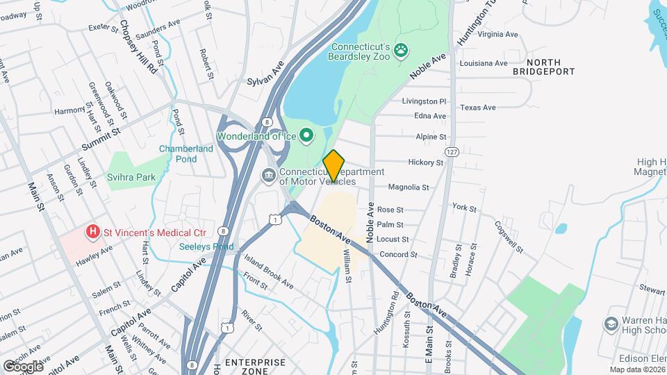 70 Hawthorne St Map and Location Details