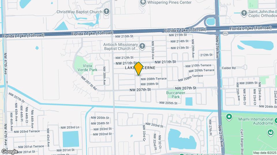 20830 NW 34th Ave Map and Location Details