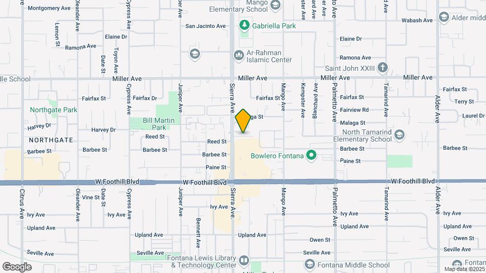 16955 Reed St Map and Location Details
