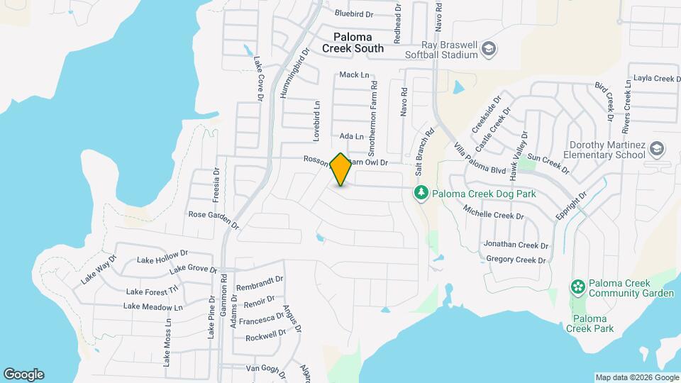 1517 Whistler Dr Map and Location Details