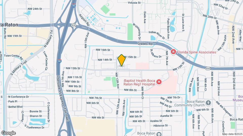 1161 NW 13th St Map and Location Details