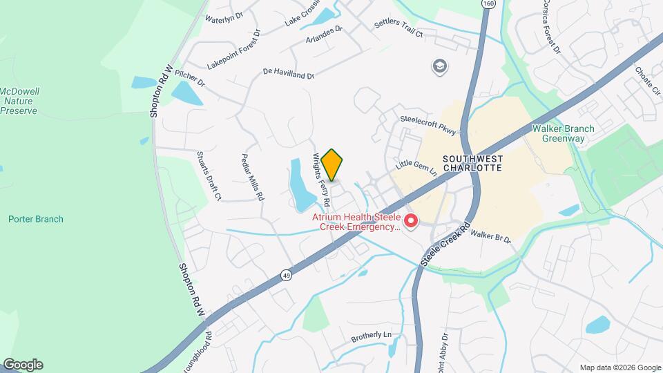 12216 Whiteside Dr Map and Location Details