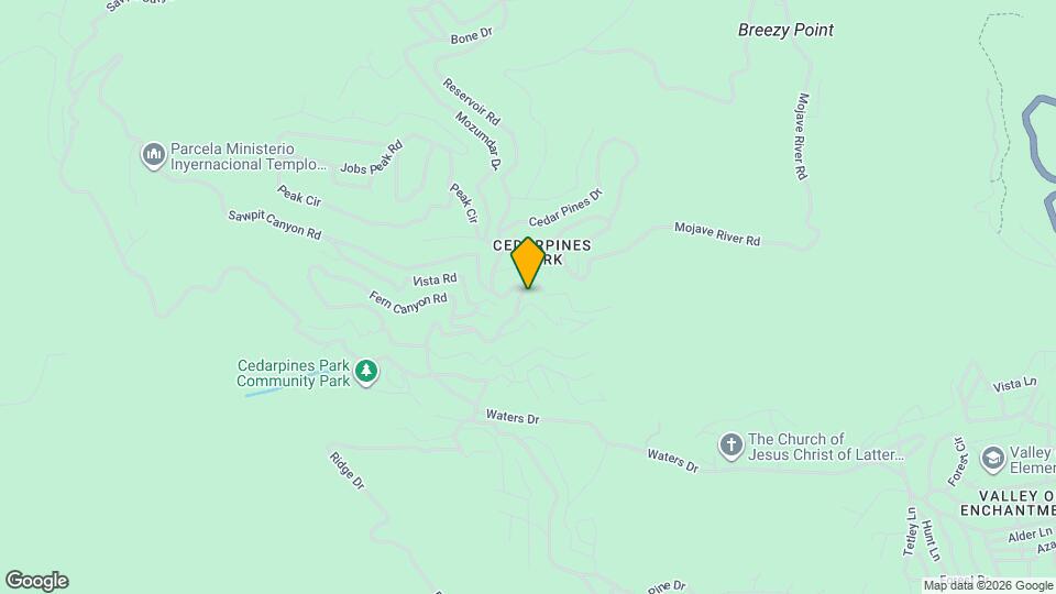 21510 Crest Forest Dr Map and Location Details