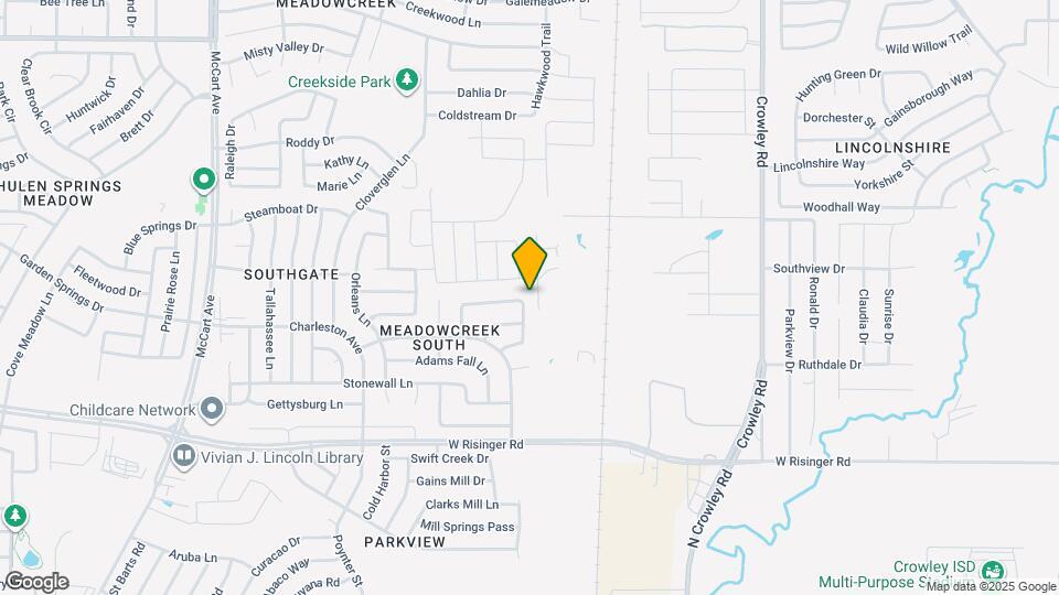 8401 Asheville Ln Map and Location Details