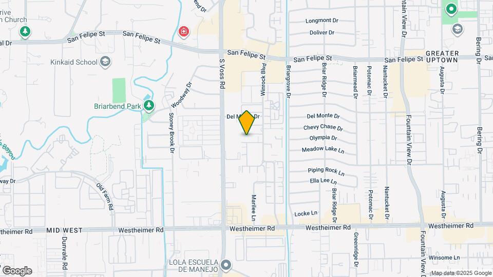 6442 Olympia Dr Map and Location Details