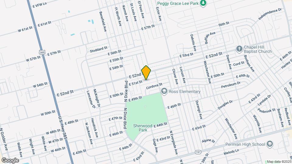 1208 E 51st St Map and Location Details