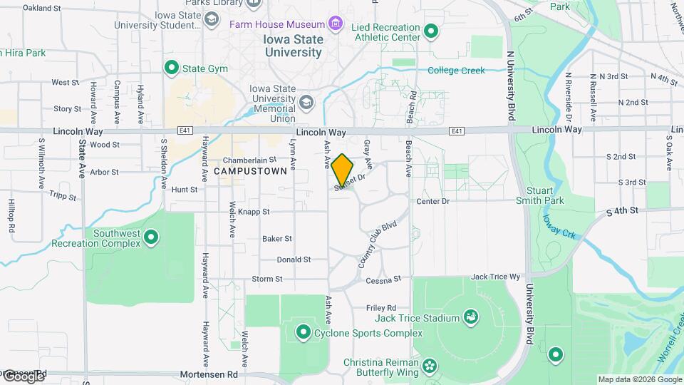 2144 Sunset Dr Map and Location Details