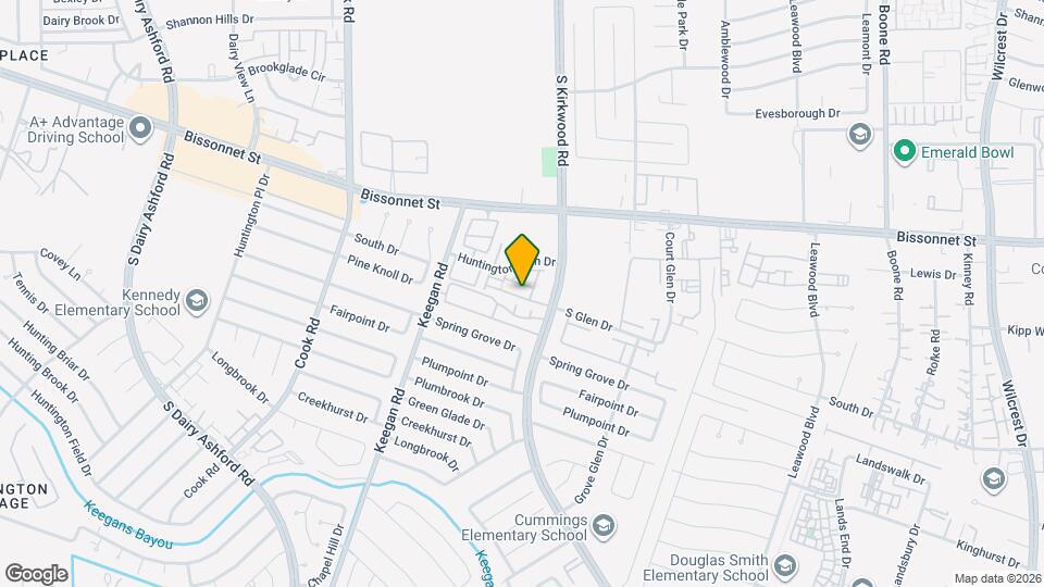 12014 Clifton Oaks Dr Map and Location Details