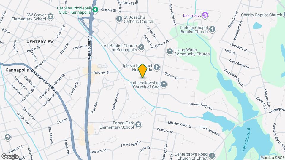 127 Fairmont Cir Map and Location Details