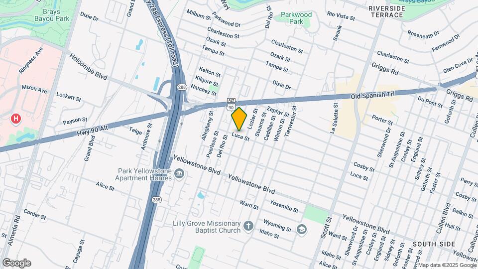 3503 Luca St Map and Location Details