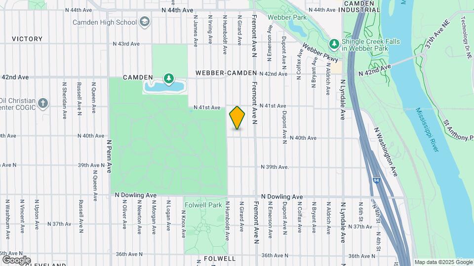 4007 N Girard Ave Map and Location Details