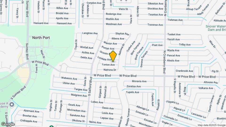 3674 Lorton Ave Map and Location Details