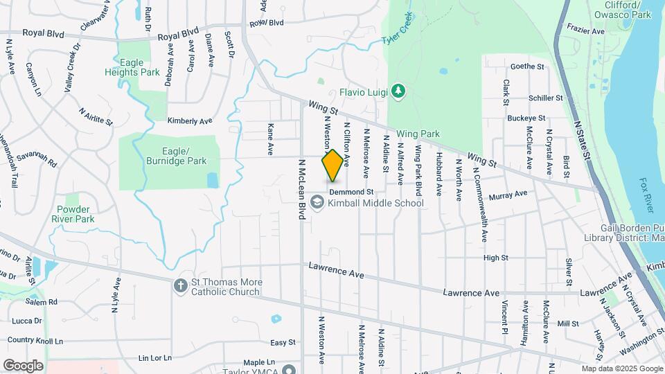 1274 Demmond St Map and Location Details