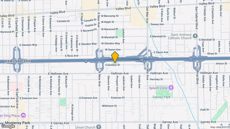 7535 Columbia St Map and Location Details