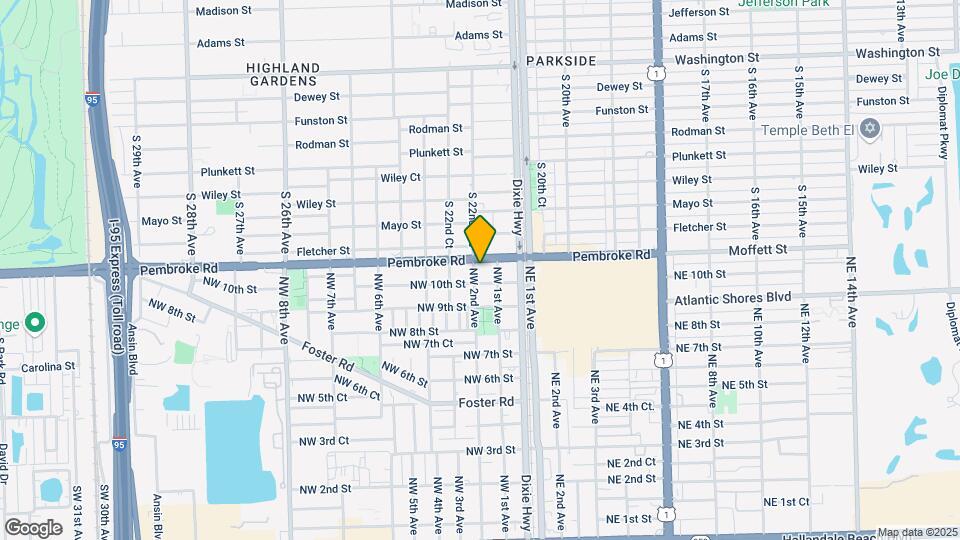 1012 NW 2nd Ave Mapa y Detalles de la Ubicación