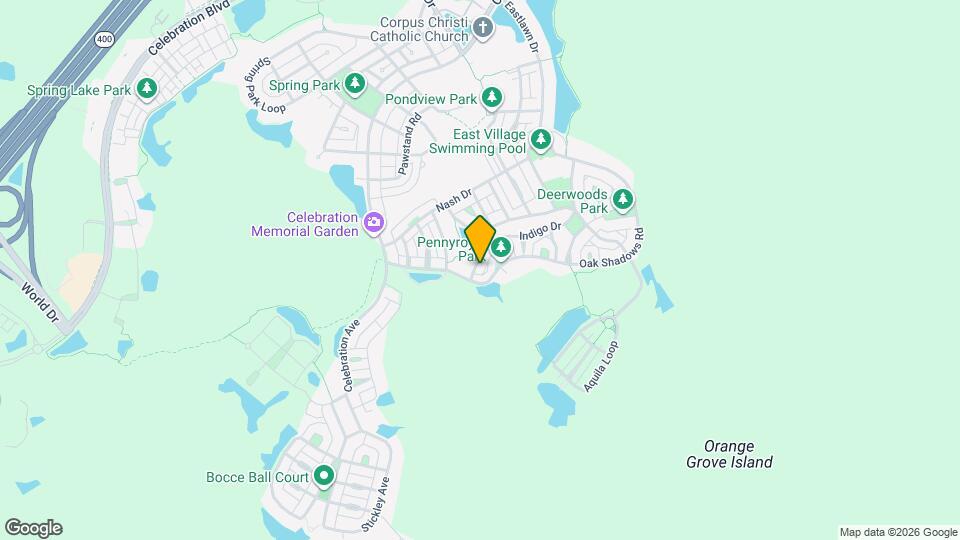 1143 Indigo Dr Map and Location Details