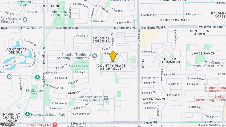 16215 S Beth Ln Mapa y Detalles de la Ubicación