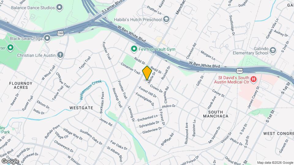 4526 Merle Dr Map and Location Details