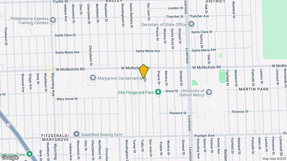 16875 Lilac St Map and Location Details